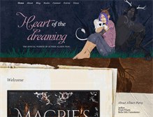 Tablet Screenshot of heartofthedreaming.com